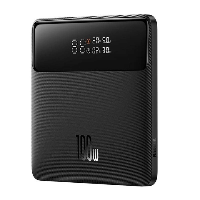 Powerbank BASEUS Blade HD, 20000mAh, 100W, Black - Imagine 1