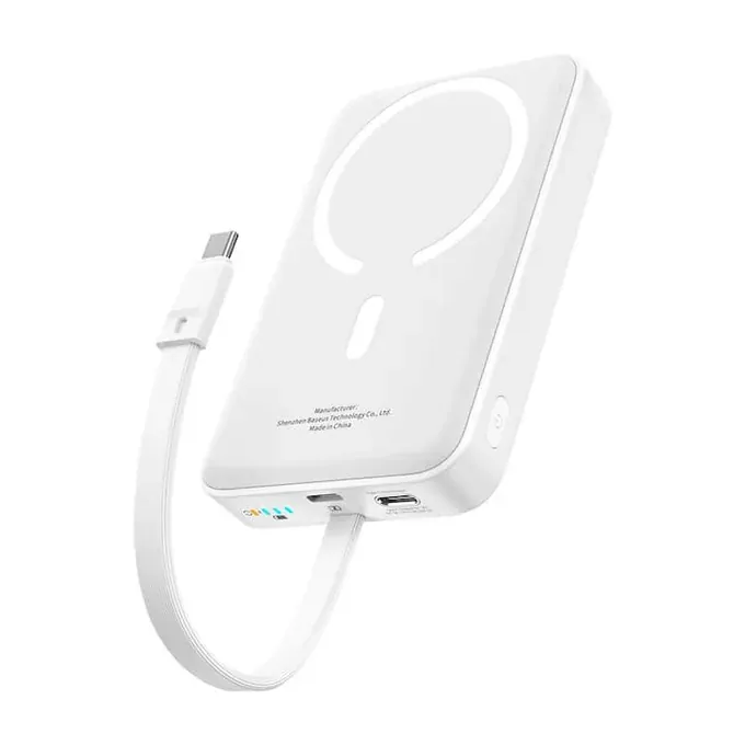 PowerBank Baseus Magnetic Mini 10000mAh 30W Bayern Edition - Imagine 1