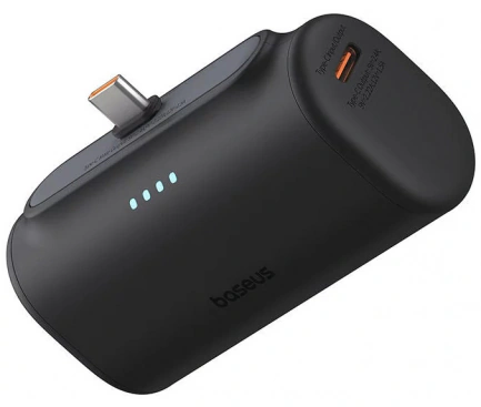 Powerbank BASEUS P10068306113-00, 5000mAh, 20W Type-C, Black - Imagine 3