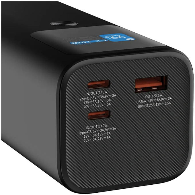 Powerbank Canyon 27.000 mAh PD140W QC 3.0 Dark Grey - Imagine 6