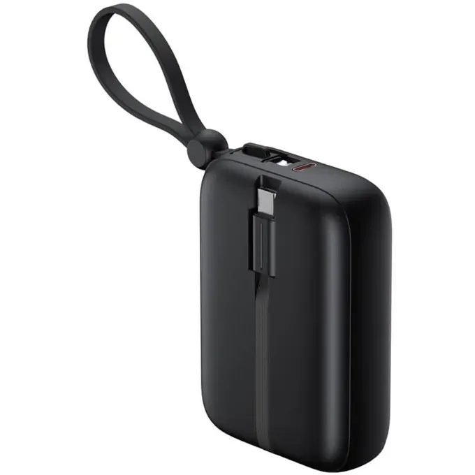 PowerBank HAVIT PB5215-BK, 10000 mAh, 20 W, 2x USB-C, 1x Lightning, Black - Imagine 3