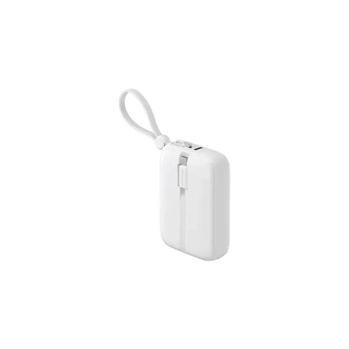 PowerBank HAVIT PB5215-WH, 10000 mAh, 20 W, 2x USB-C, 1x Lightning, White - Imagine 3