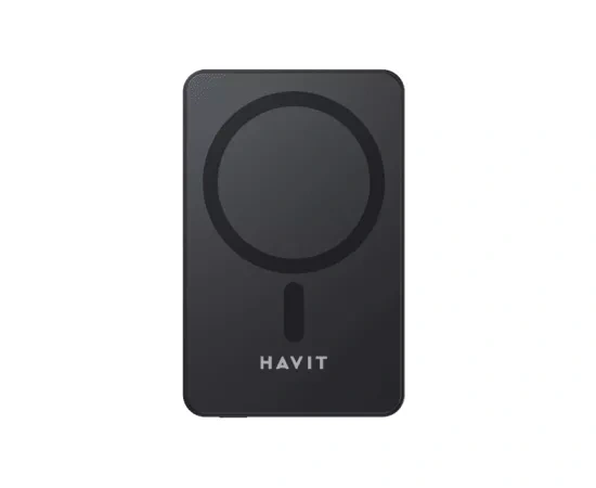 PowerBank HAVIT PB5217-BK, 10000 mAh, 20 W, USB Type C, Black - Imagine 1