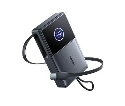 Powerbank Joyroom JR-PR1 10000mAh cu cablu retractabil USB-C - Imagine 1