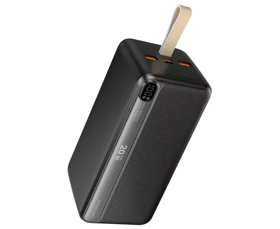 PowerBank KRUGER & MATZ KM0908, Power Delivery 3.0, 40000 mAh, 20 W, 2 x USB A, 1 x USB Type-C, 1 x MicroUSB, Black - Imagine 2
