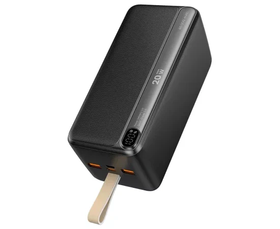 PowerBank KRUGER & MATZ KM0908, Power Delivery 3.0, 40000 mAh, 20 W, 2 x USB A, 1 x USB Type-C, 1 x MicroUSB, Black - Imagine 3