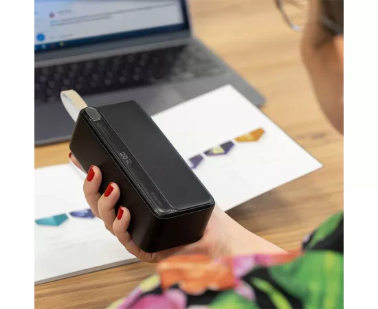PowerBank KRUGER & MATZ KM0908, Power Delivery 3.0, 40000 mAh, 20 W, 2 x USB A, 1 x USB Type-C, 1 x MicroUSB, Black - Imagine 5