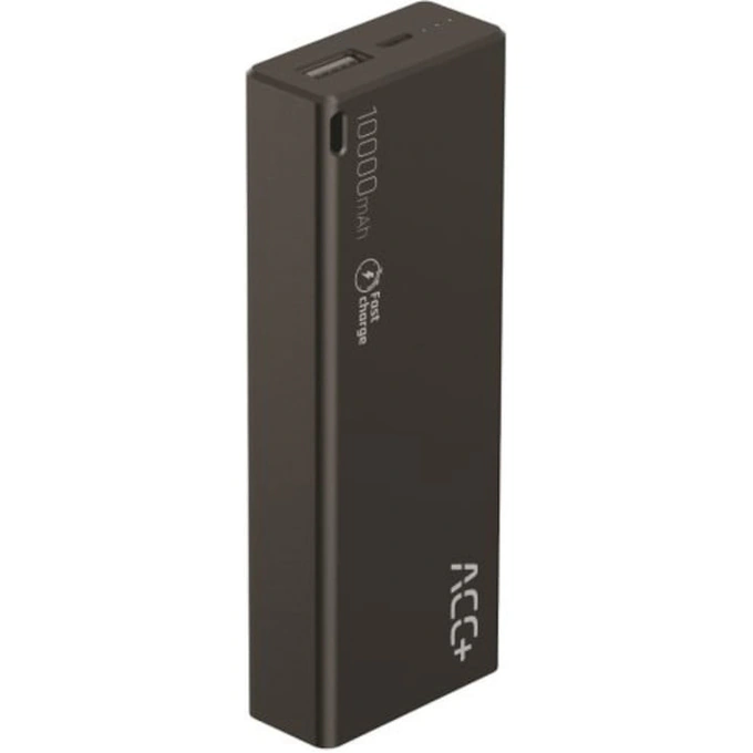 Powerbank Maxcom THIN 10000 mAh, Fast Charge Black - Imagine 1