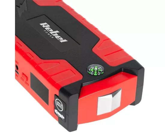 REBEL PowerBank REBEL URZ0967, 10000 mAh, Red - IT-Fashion.ro