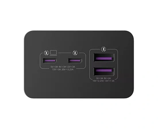 PowerBank ROMOSS PEA27S Pro, 27000mAh, 65W, Black - Imagine 4
