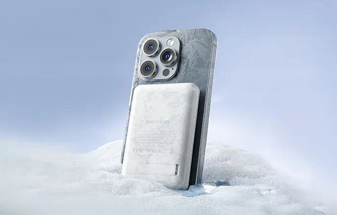 PowerBank VENTION FHSW0, 5000mAh, 20W, White - Imagine 6