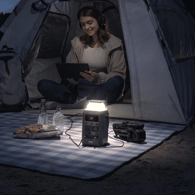 Statie de incarcare portabila ANKER Solix CD300X A1728311, 300W, 2x USB-A, 4x USB-C, Gray - Imagine 5