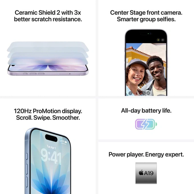 Apple iPhone 17 256GB Mist Blue – performanță, eleganță și inovație - Imagine 5
