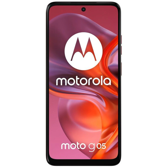 Smartphone Motorola Moto g05 PB6L0019RO, 256GB, 4GB RAM, Dual SIM, 4G, Plum Red - Imagine 3