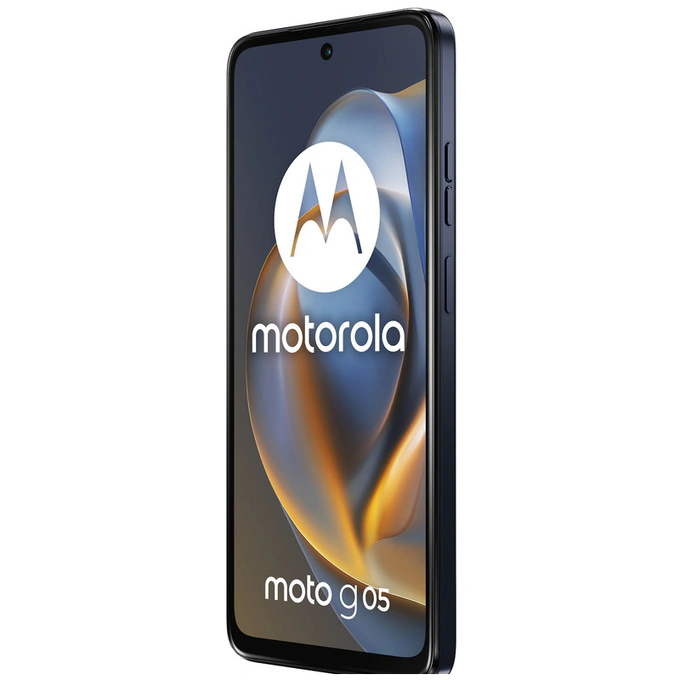 MOTOROLA Smartphone Motorola Moto g05 PB6L0066RO, 256GB, 4GB RAM, Dual SIM, 4G, Denim Blue - IT-Fashion.ro