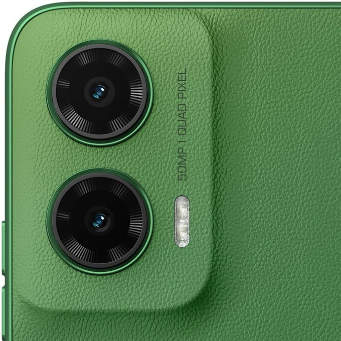 Smartphone Motorola Moto G35 PB3K0025RO, 5G Edition, 256GB, 4GB RAM, Dual SIM, Tri-Camera, Leaf Green - Imagine 10