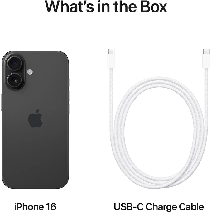 Telefon APPLE iPhone 16, 128GB, 8 GB RAM, Black - Imagine 10