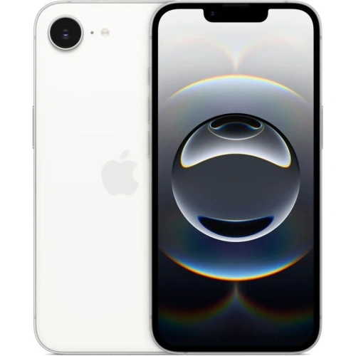 Telefon APPLE iPhone 16e, 128GB, 8 GB RAM, White - Imagine 1