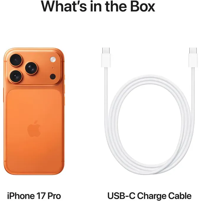 Telefon APPLE iPhone 17 Pro, 5G, 256GB, 12GB RAM, Cosmic Orange - Imagine 6