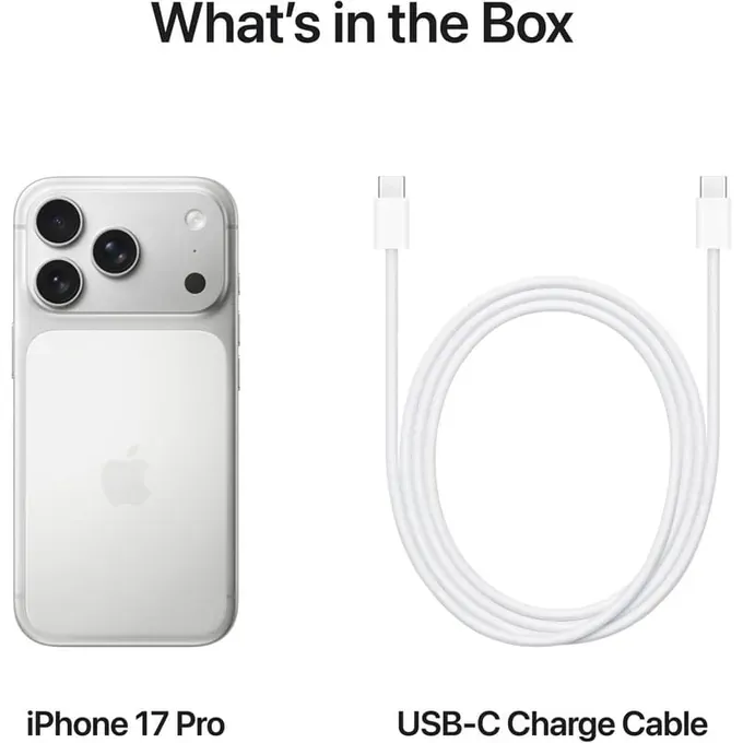 Telefon APPLE iPhone 17 Pro, 5G, 256GB, 12GB RAM, Silver - Imagine 5