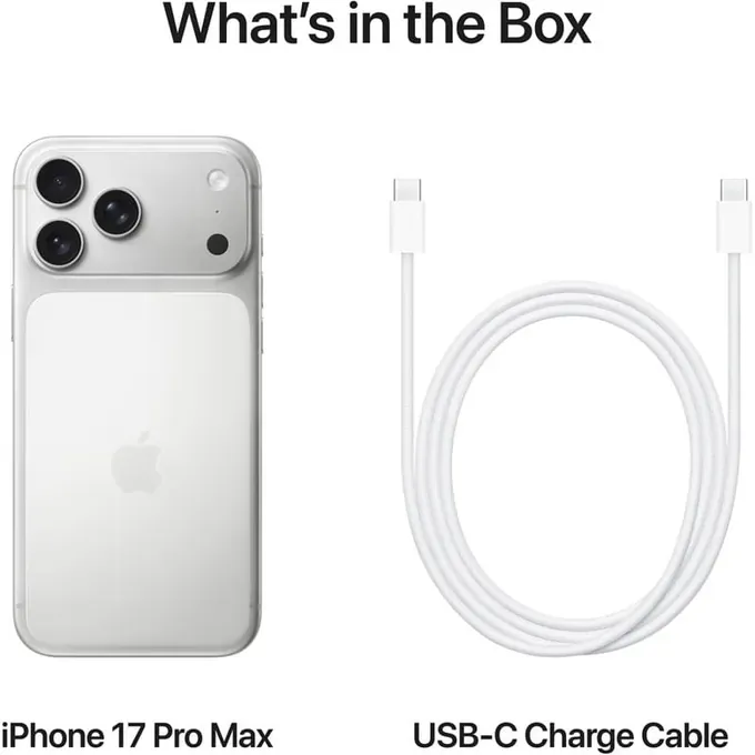 Telefon APPLE iPhone 17 Pro Max, 5G, 256GB, 12GB RAM, Silver - Imagine 5
