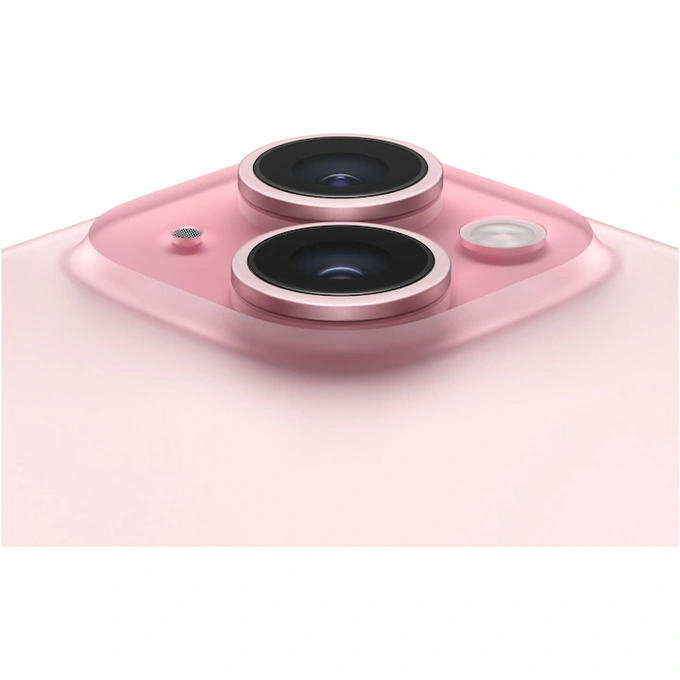 Telefon mobil Apple iPhone 15, 128GB, 5G, Pink - Imagine 4