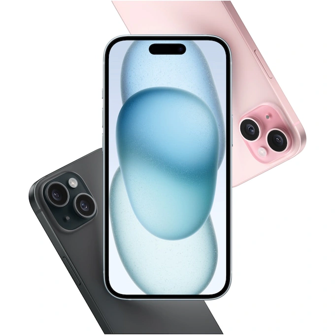 Telefon mobil Apple iPhone 15, 128GB, 5G, Pink - Imagine 5