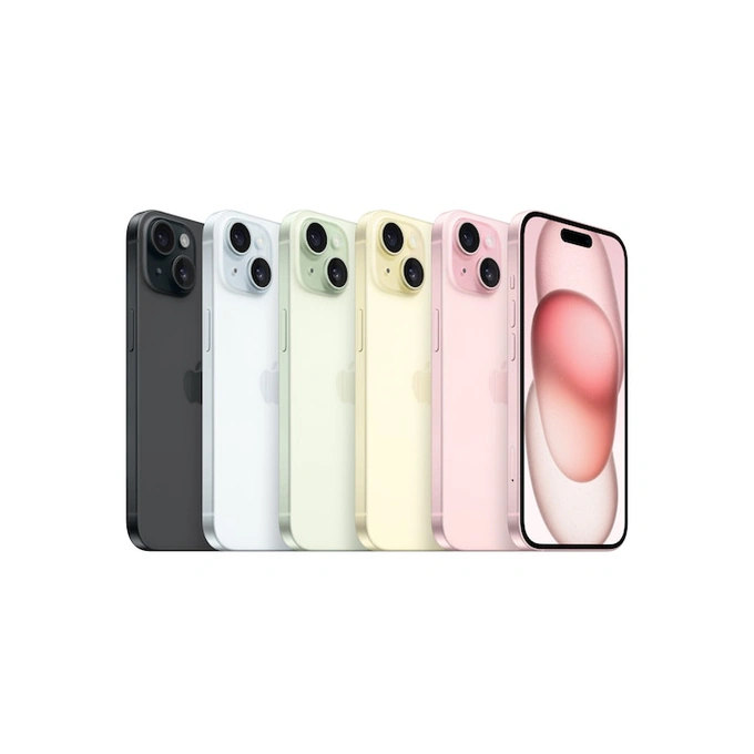 Telefon mobil Apple iPhone 15, 128GB, 5G, Pink - Imagine 6