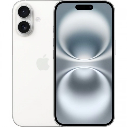 Telefon Mobil Apple iPhone 16 Plus MXVV3ZD/A, Dual SIM Hybrid, 128GB, 8GB RAM, 5G, White - Imagine 1