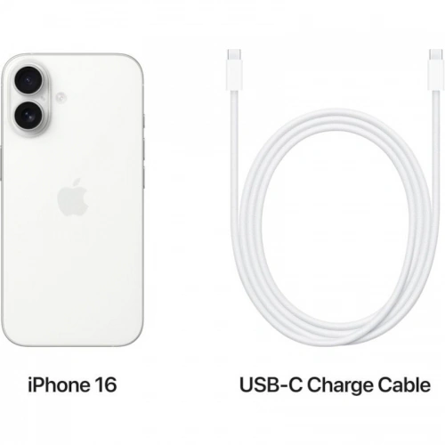 Telefon Mobil Apple iPhone 16 Plus MXVV3ZD/A, Dual SIM Hybrid, 128GB, 8GB RAM, 5G, White - Imagine 5