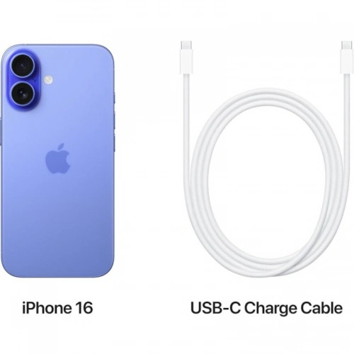 Telefon Mobil Apple iPhone 16 Plus MXY23ZD/A, Dual SIM Hybrid, 256GB, 8GB RAM, 5G, Ultramarine - Imagine 6
