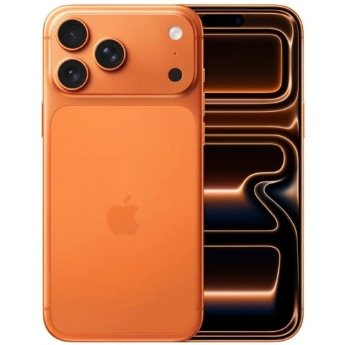 Telefon mobil Apple iPhone 17 Pro Max MFYW4ZD/A, Dual SIM, 6.9 inch, 1TB, 12GB RAM, 5G, Cosmic Orange - Imagine 1