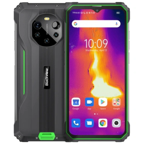 Telefon mobil Blackview BL8800 Pro BL8800_PRO-GE_EU, Dual SIM, 128GB, 8GB RAM, 5G, Green - Imagine 1