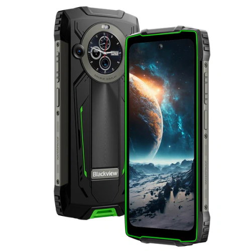 Telefon mobil Blackview BV8200 BV8200_GR_EU, Dual SIM, 256GB, 12GB RAM, 4G, Green - Imagine 6
