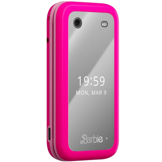 Telefon mobil HMD Barbie, Dual SIM, 4G, Pink - Imagine 5