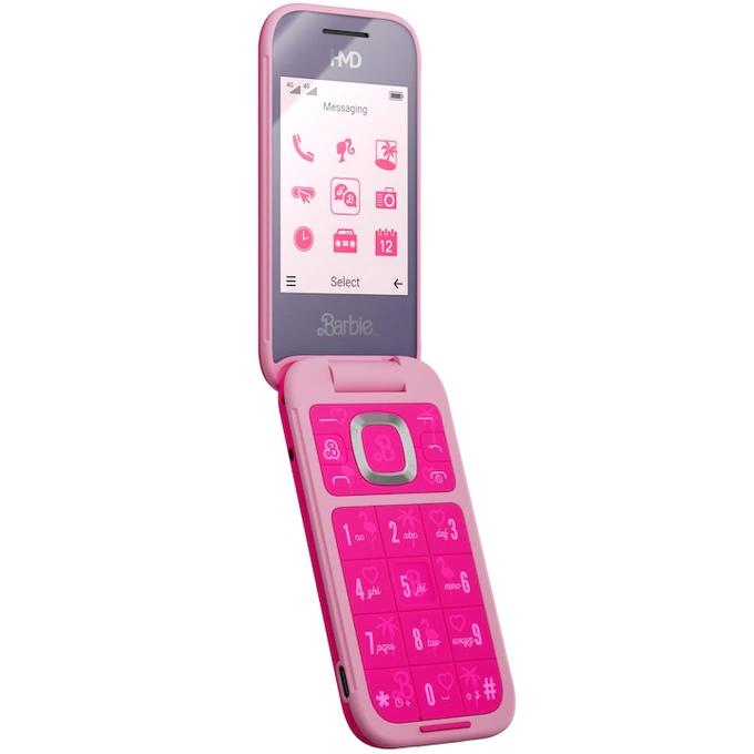 Telefon mobil HMD Barbie, Dual SIM, 4G, Pink - Imagine 7