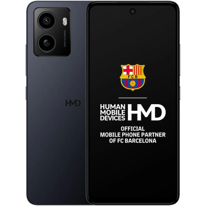 Telefon mobil HMD Pulse+, Dual SIM, 128GB, 4GB RAM, Midnight Blue - Imagine 1