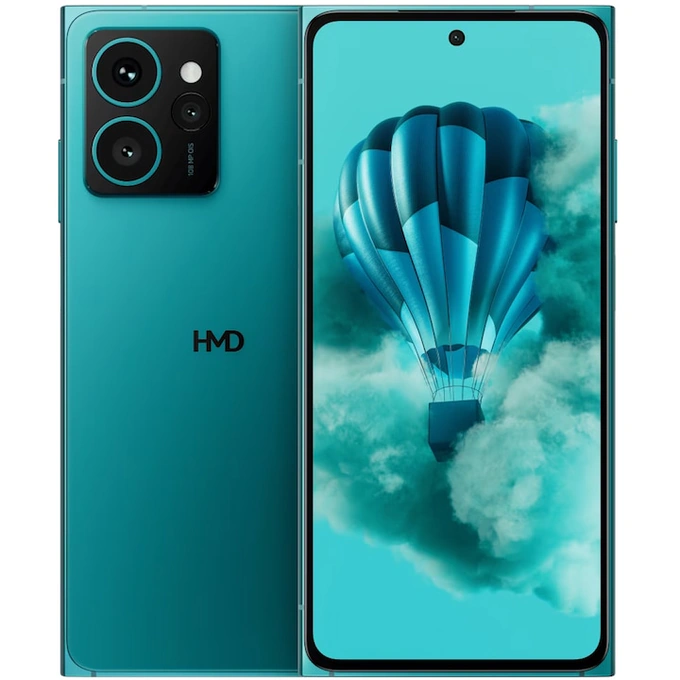 Telefon mobil HMD Skyline, Dual SIM, 256GB, 12GB RAM, 5G, Blue Topaz - Imagine 8