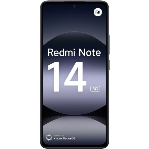 XIAOMI Telefon Mobil Xiaomi Redmi Note 14 MZB0INWEU, Dual SIM, 128GB, 6GB RAM, 5G, Midnight Black - IT-Fashion.ro
