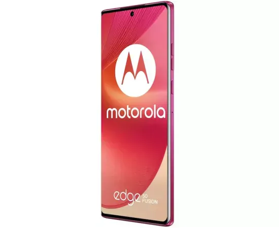 Telefon MOTOROLA Edge 50 Fusion, 5G, 256GB, 8GB RAM, Dual SIM, Hot Pink - Imagine 4