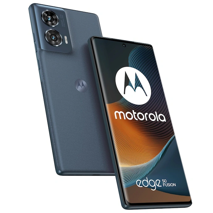 Telefon Motorola Edge 50 Fusion, Dual SIM, 256GB, 8GB, 5G, Forest Blue - Imagine 10