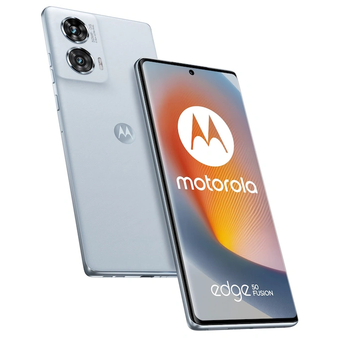 Telefon MOTOROLA Edge 50 Fusion, Dual SIM, 256GB, 8GB, 5G, Marshmallow Blue - Imagine 10