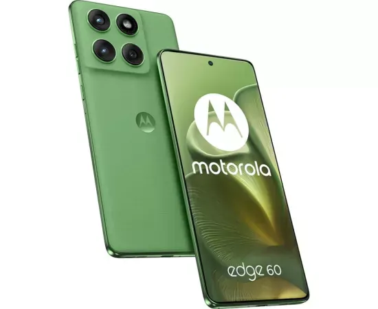 Telefon MOTOROLA Edge 60, 5G, 256GB, 8GB RAM, Dual SIM, Pantone Shamrock - Imagine 1