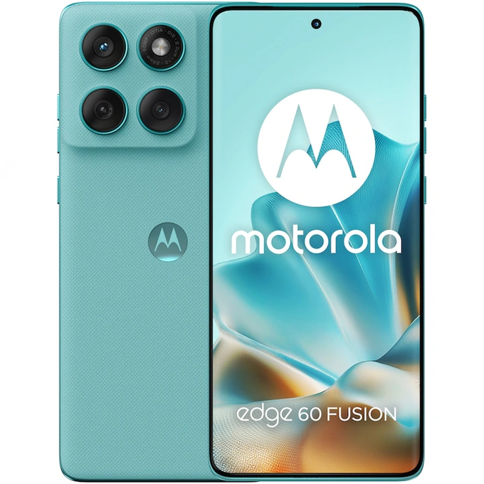 Telefon MOTOROLA Edge 60 Fusion, Dual SIM, 12GB RAM, 256GB, 5G, Pantone Amazonite - Imagine 3