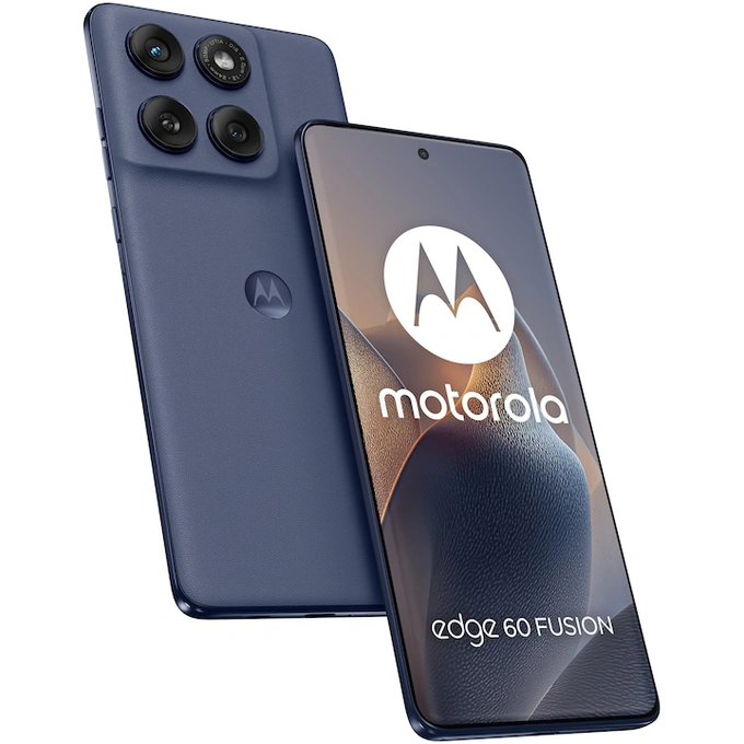 Telefon MOTOROLA Edge 60 Fusion, Dual SIM, 12GB RAM, 256GB, 5G, Pantone Slipstream - Imagine 13