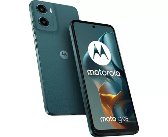 Telefon MOTOROLA G05, 128GB, 4GB RAM, Dual SIM, Forest Green - Imagine 1