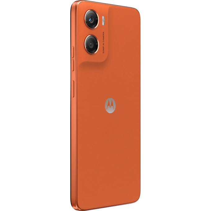 Telefon MOTOROLA G06, 64GB, 4GB RAM, Dual SIM, Arabesque Orange - Imagine 9