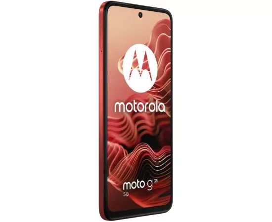 Telefon MOTOROLA G35, 5G, 128GB, 8GB RAM, Dual SIM, Guava Red - Imagine 2