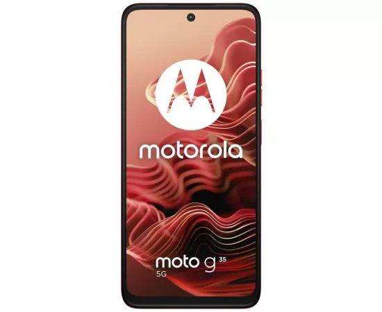 Telefon MOTOROLA G35, 5G, 128GB, 8GB RAM, Dual SIM, Guava Red - Imagine 3