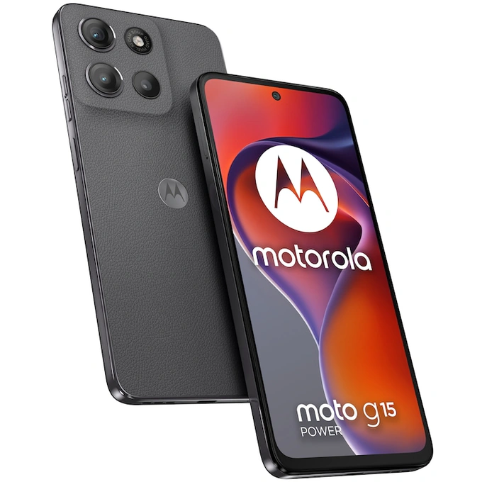Telefon MOTOROLA moto g15 power, Dual SIM, 256GB, 8GB RAM, 6000 mAh, Gravity Grey - Imagine 12